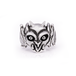 Gargoyle Ring - Sterling Silver Gothic Guardian Ring