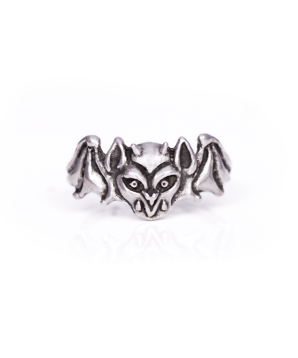 Baby Gargoyle Ring - Sterling Silver Gothic Creature Ring