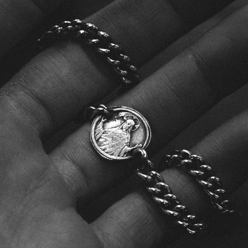 HOLY CURB CHAIN BRACELET