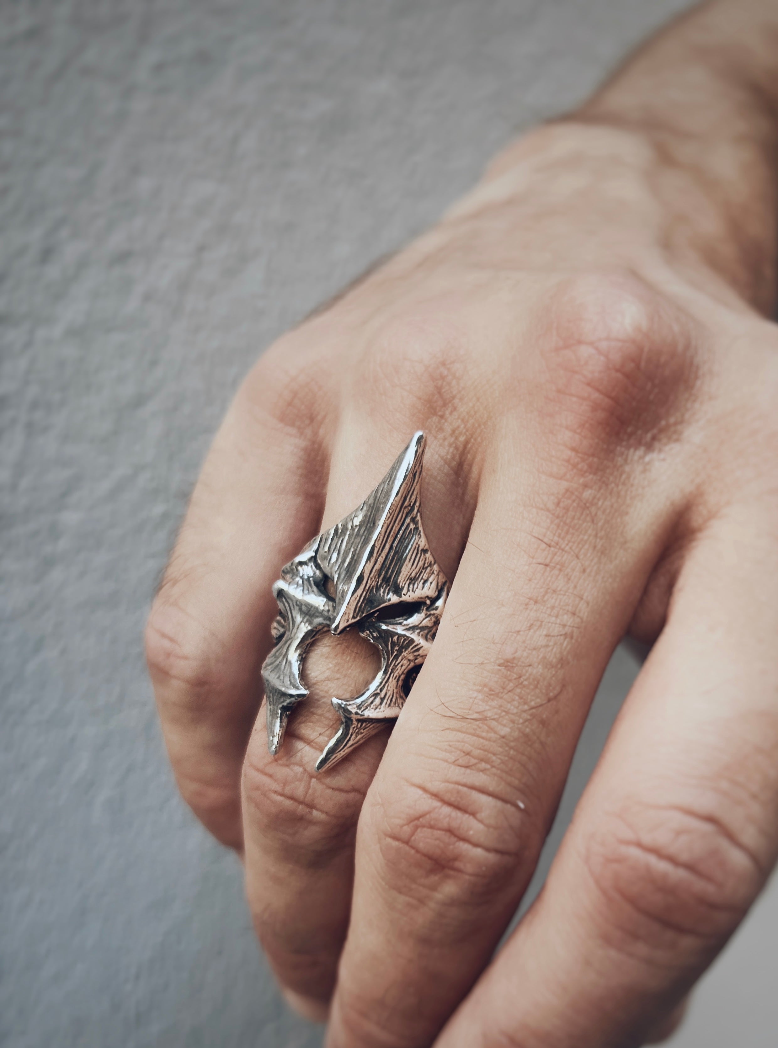 Witch-King Ring - Sterling Silver Dark Fantasy Inspired Ring