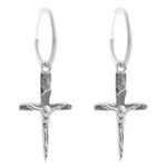 CRUCIFIX DAGGER HOOP