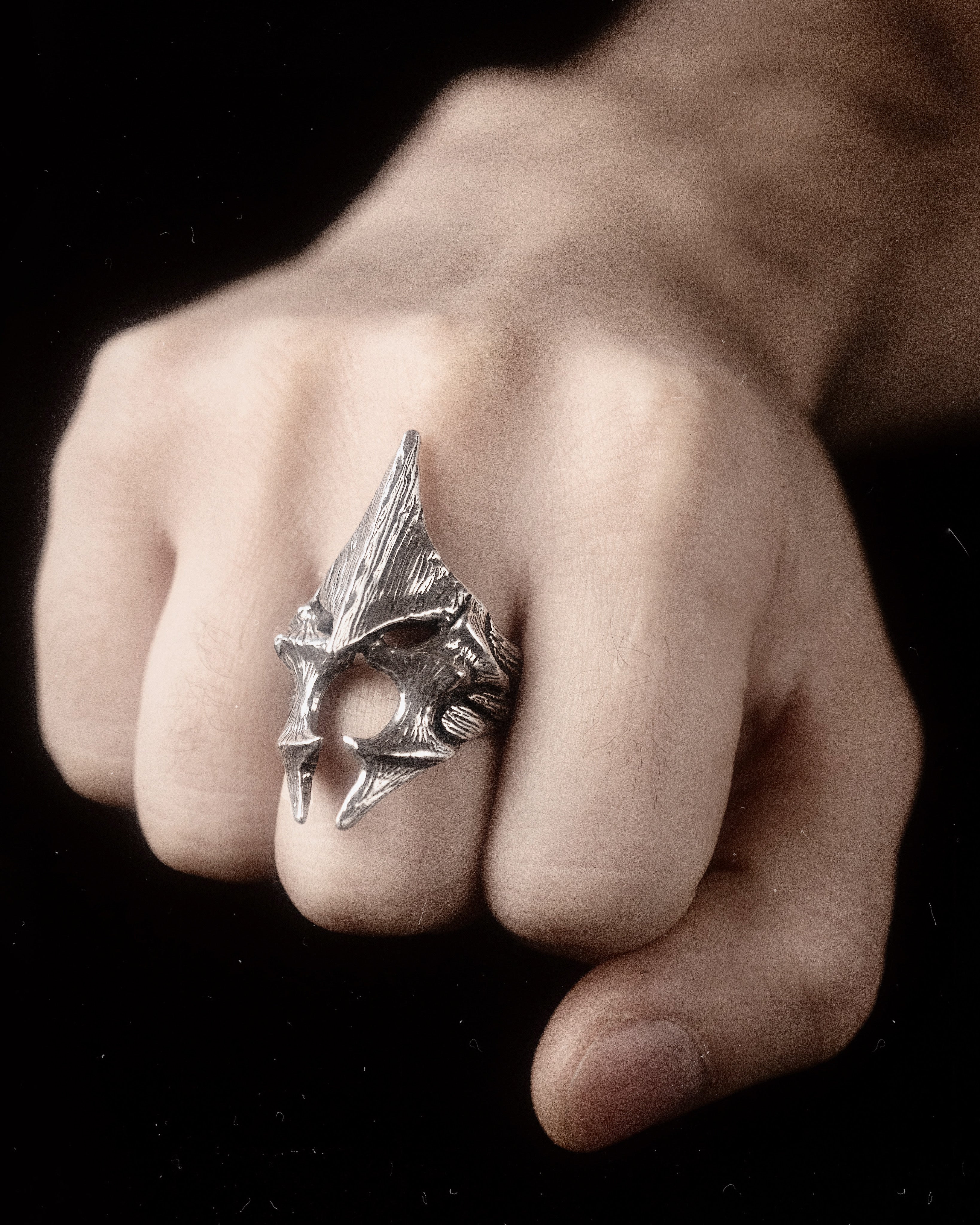 Witch-King Ring - Sterling Silver Dark Fantasy Inspired Ring