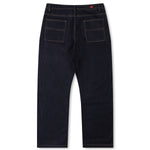 Black jeans on a white background