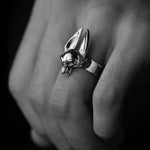 The Guardian Ring - Sterling Silver Protective Symbol Ring