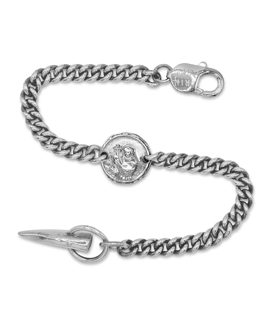 HOLY CURB CHAIN BRACELET