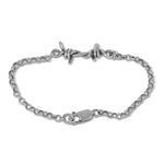 SINGLE LINK BARBED WIRE BRACELET