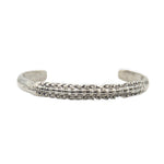SKATE SPINE SILVER CUFF