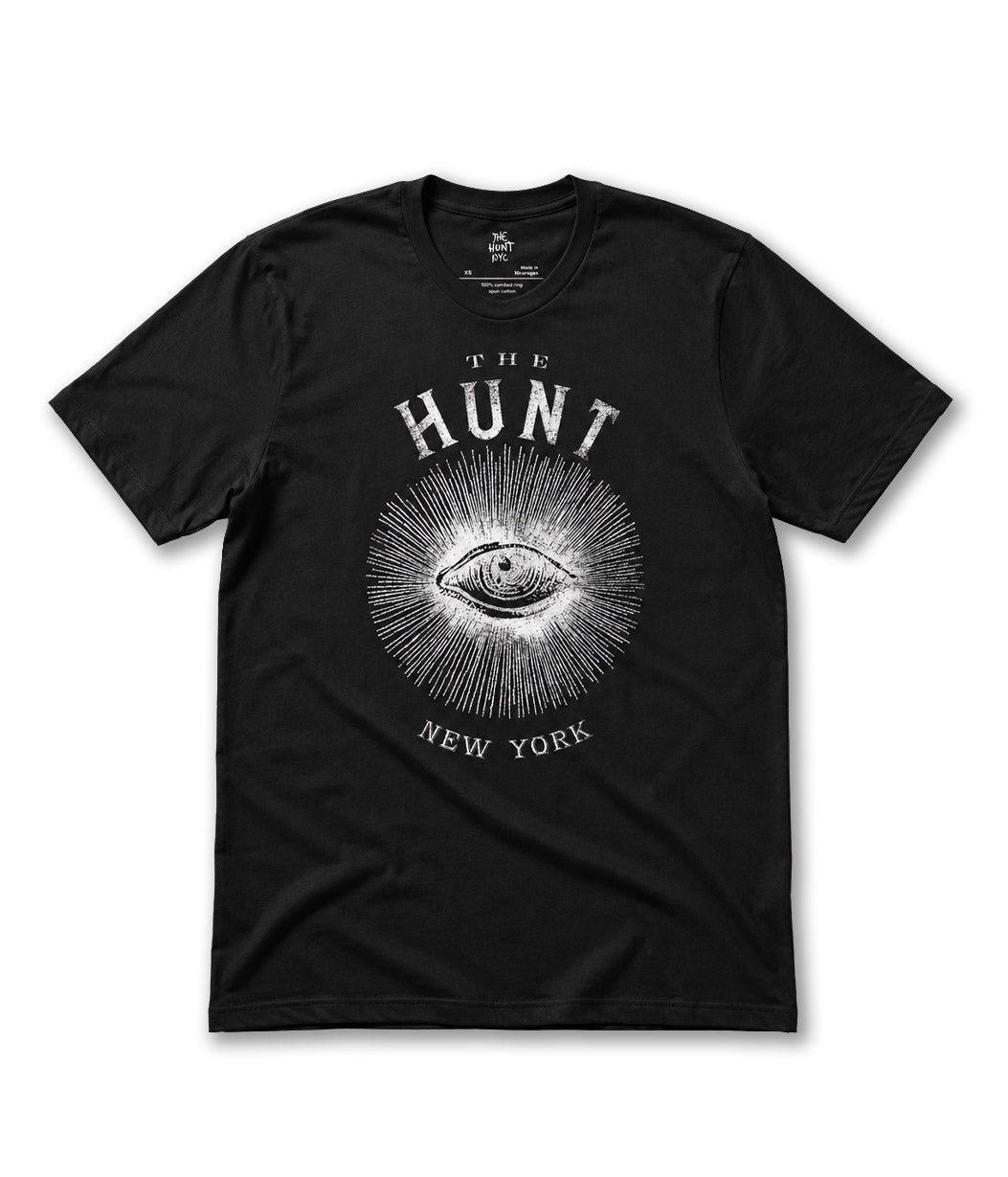 black eye logo tee