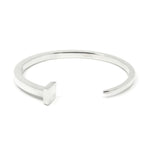 Touch as nails, a strikingly minimalist design defines this bracelet. Its unique and contemporary style serves as a symbol of strength and the celebration of one's individuality