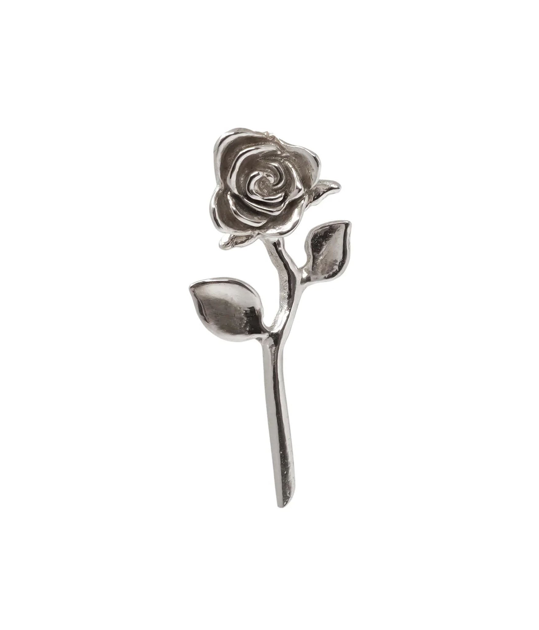 Devotion rose earring stud