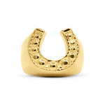 gold horseshoe ring
