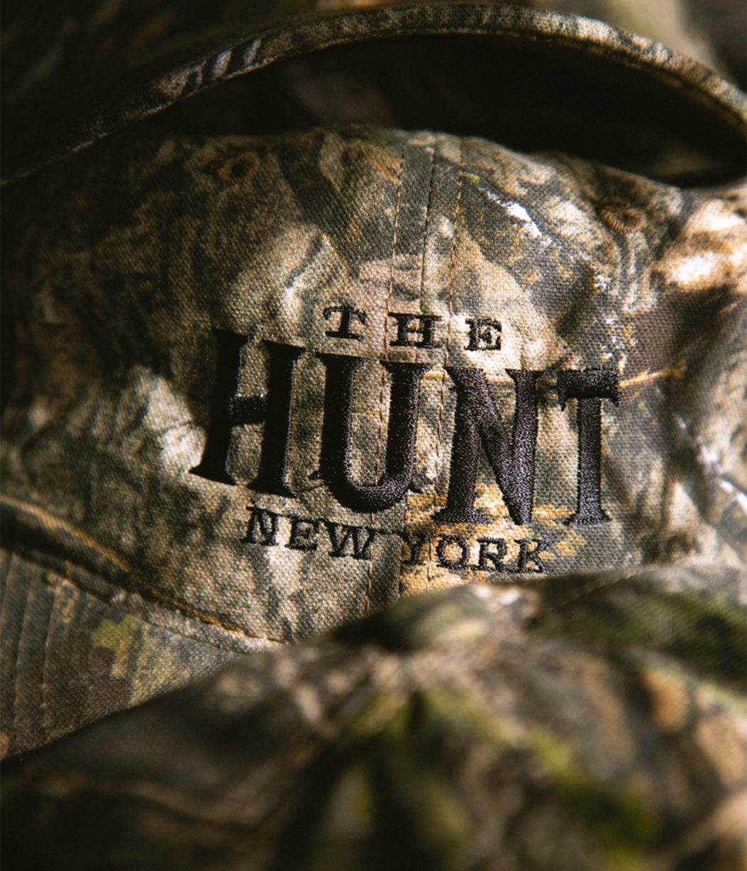 camo hat close up 