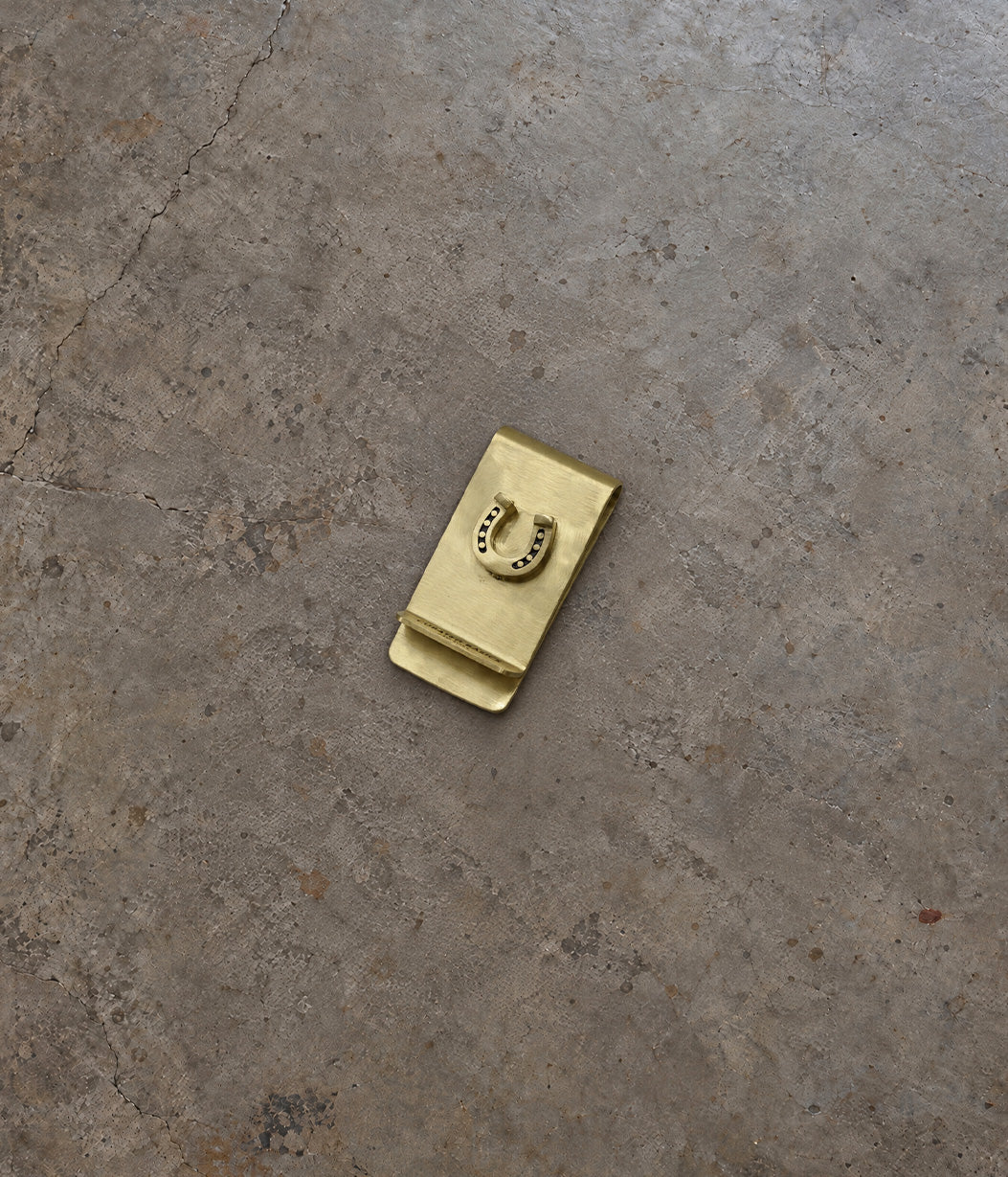 horse shoe money clip