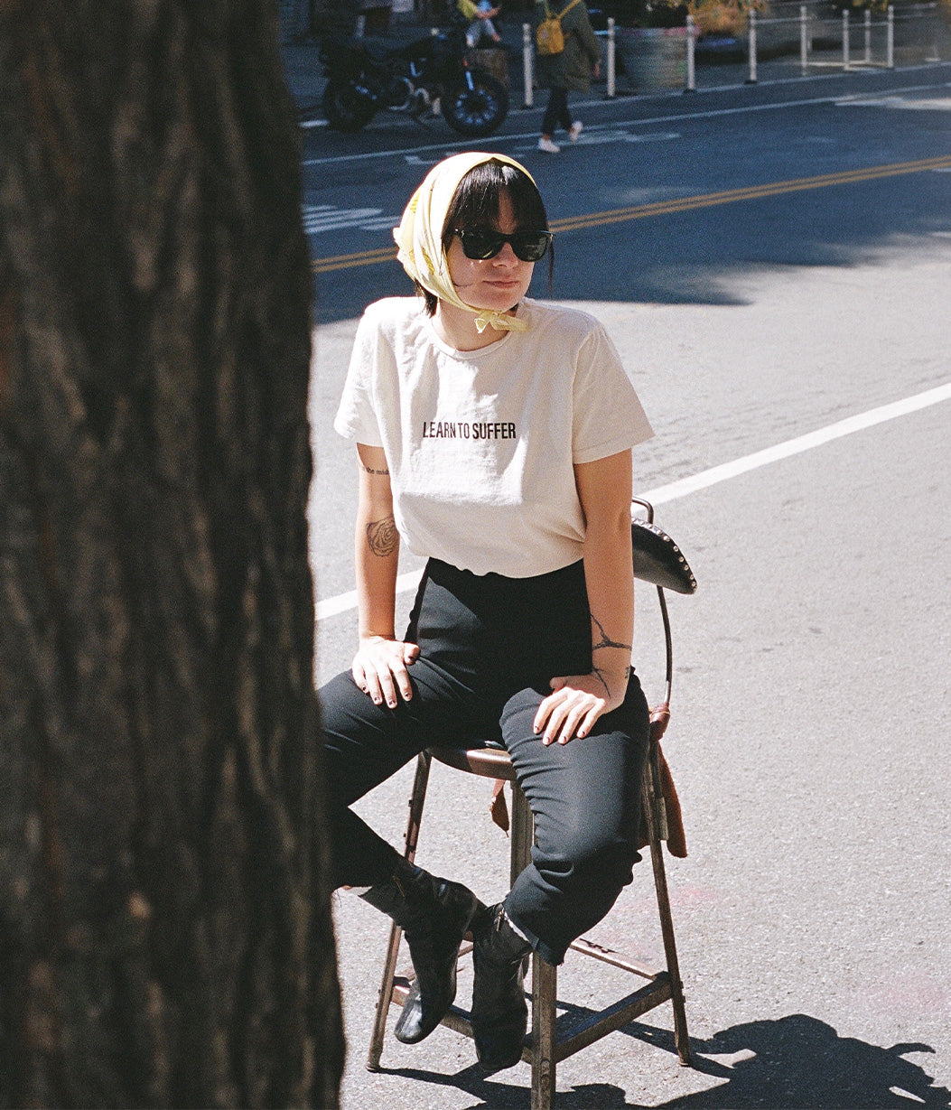 learn to suffer t shirt