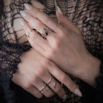 Callista Ring - Sterling Silver Ornate Statement Ring