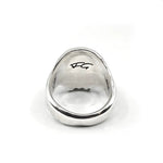 Anatomical Skull With Gemstone Eyes Ring - The Hunt