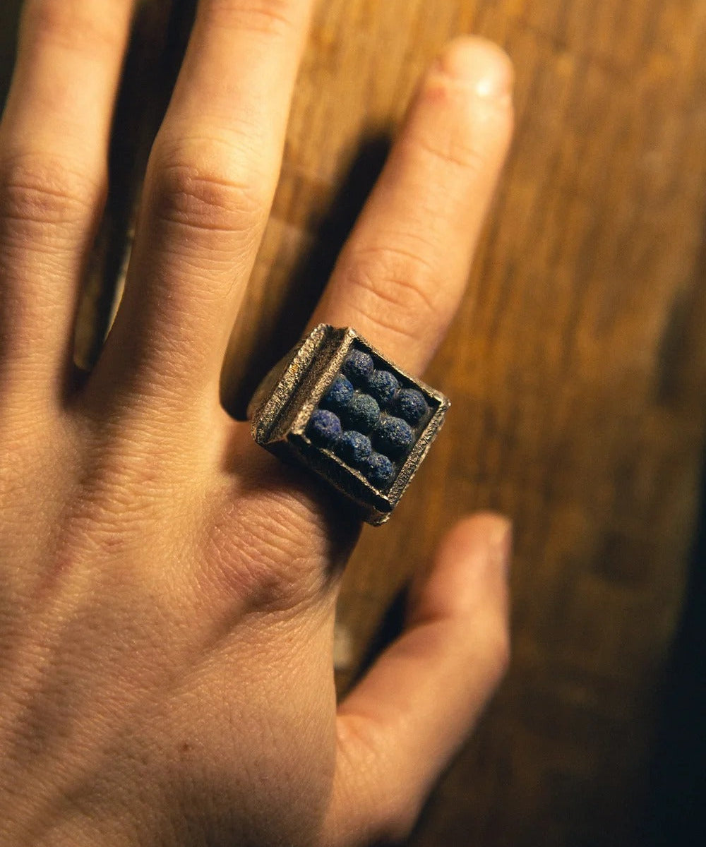 Azurite Signet Ring – The Hunt