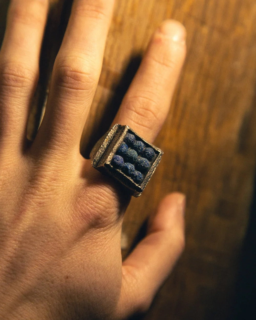 Azurite Signet Ring – The Hunt