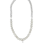 Curb_chain_pearl_necklace _ Thehunt