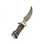 Glass Handle And Damascus Steel Blade – The Hunt