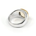 Gold Bezel Smokey Quartz Ring - The Hunt