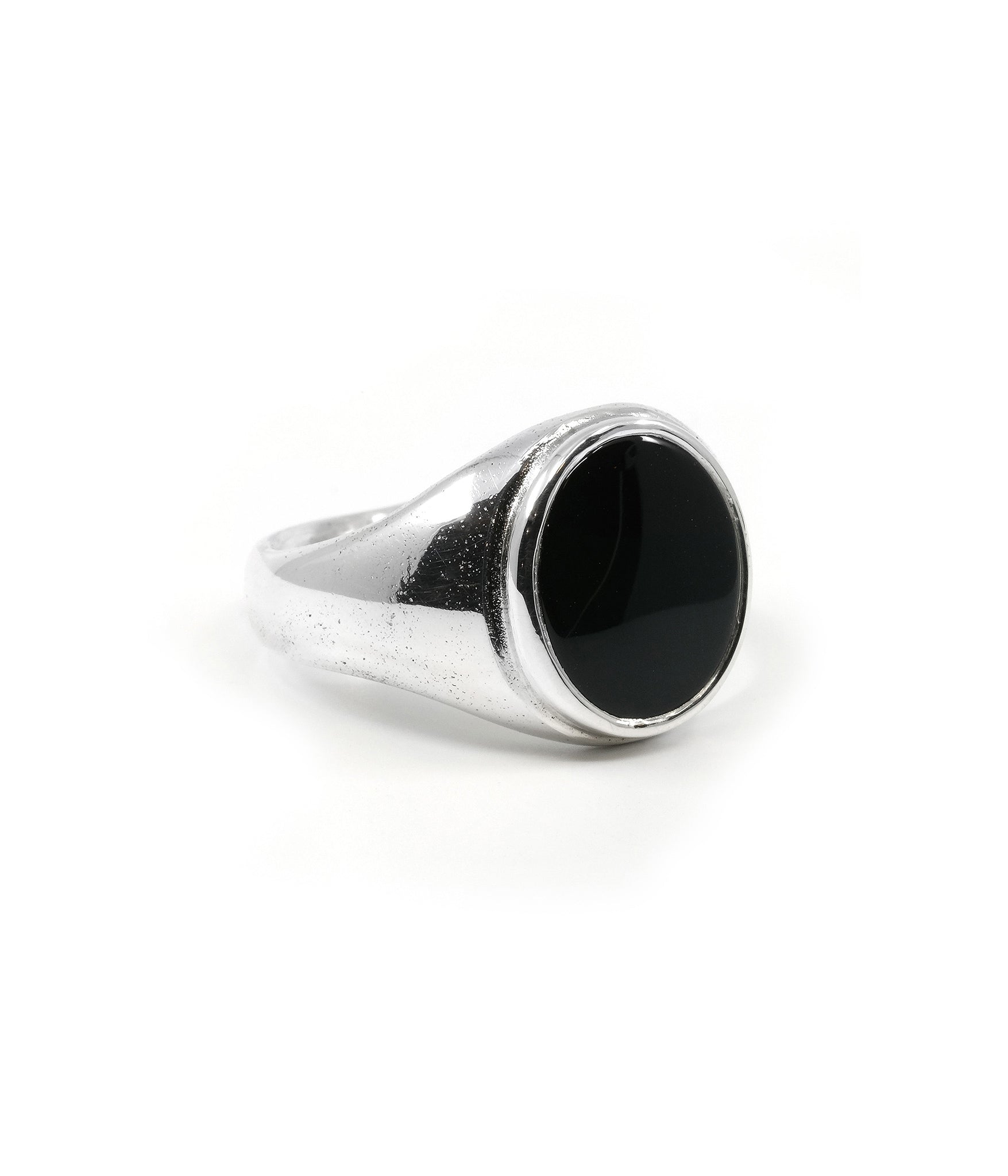 Oval Onyx Signet Ring - The Hunt