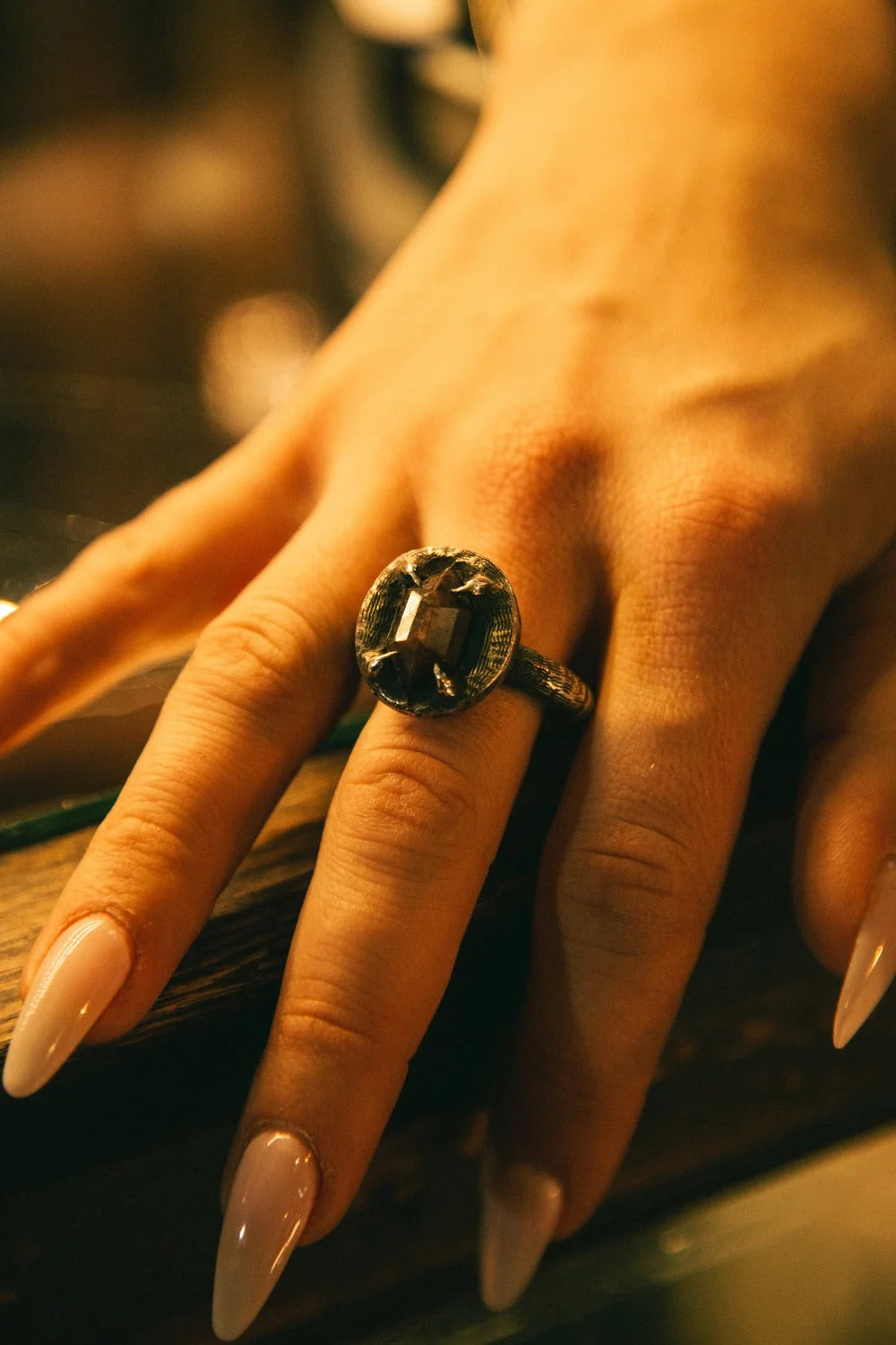 Sapphire Star Ring – The Hunt