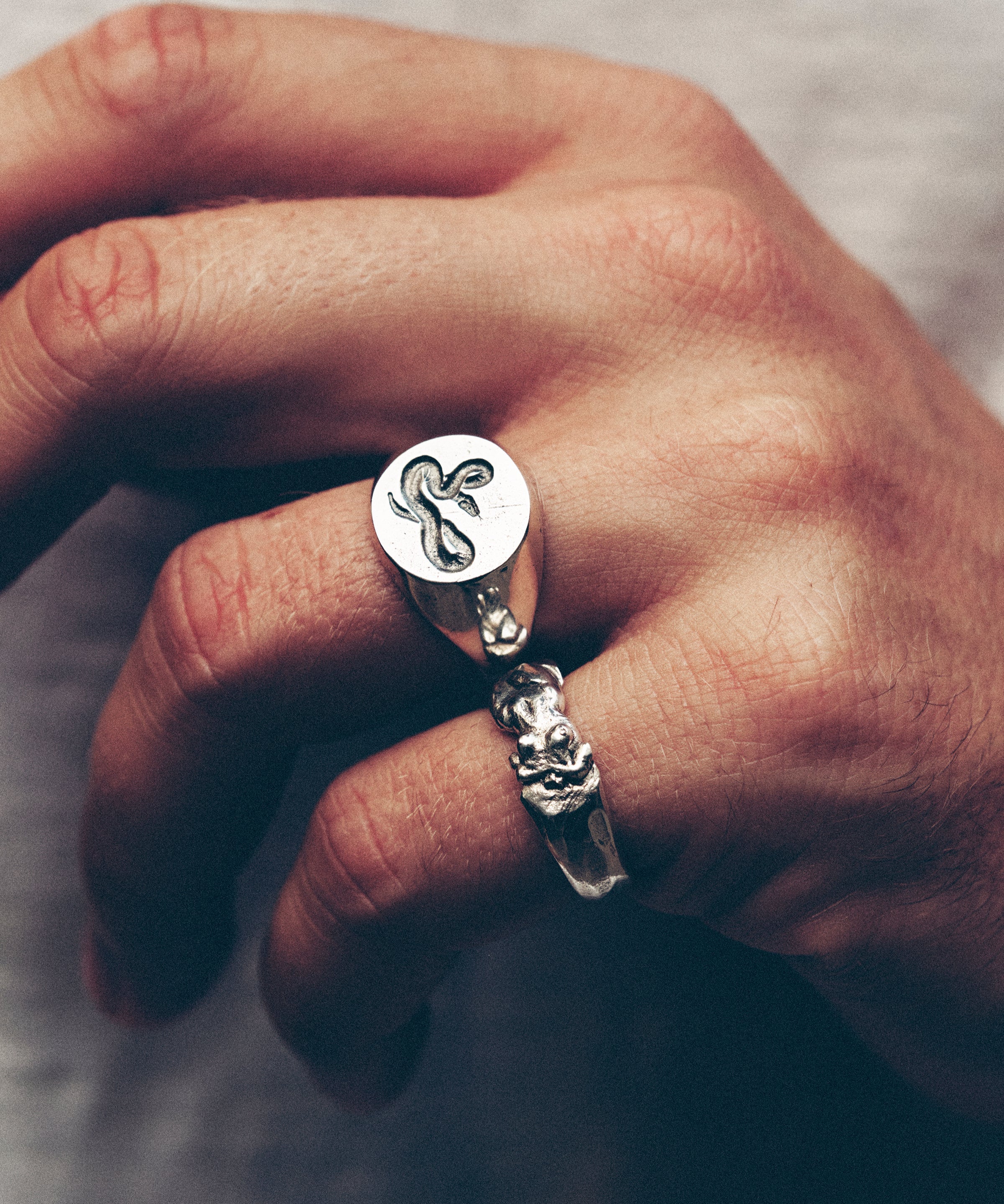Snake Signet Ring – The Hunt