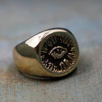 The Hunt Nyc Gold Signet Ring - The Hunt