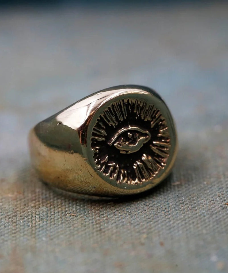 The Hunt Nyc Gold Signet Ring - The Hunt