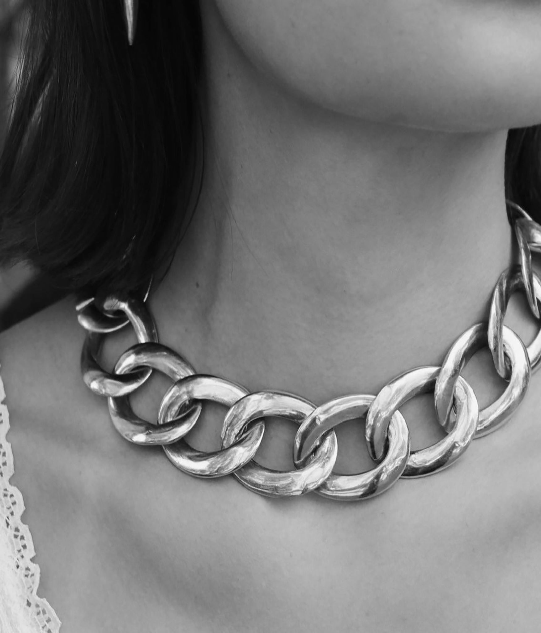 Xxxl Chain Link Necklace _ Thehunt